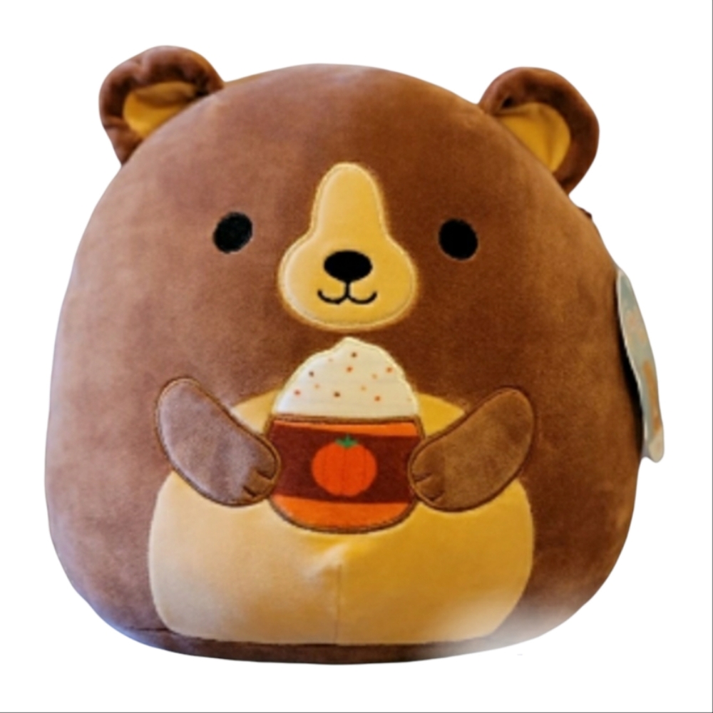 NWT Squishmallow "Baron" Pumpkin Spice